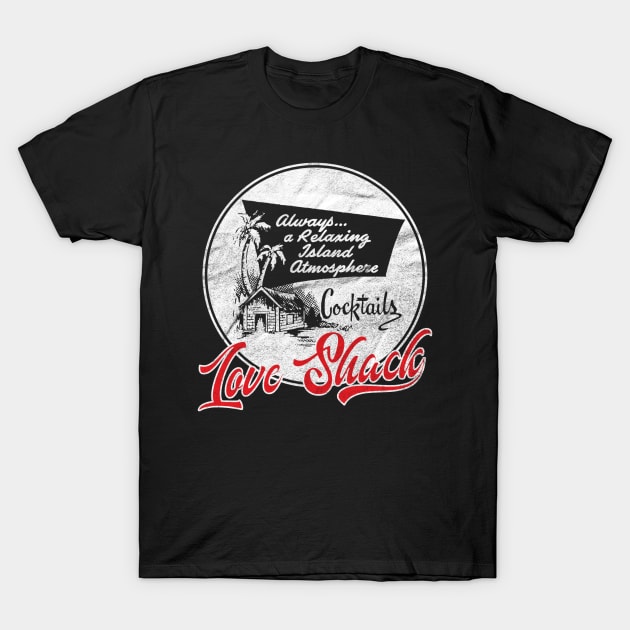 Love Shack / Tiki Bar / Hawaiian Style T-Shirt by RCDBerlin